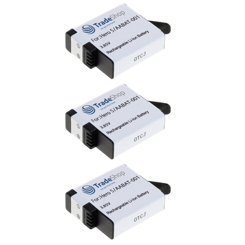 Batteria 1250 mah per gopro - batteria,